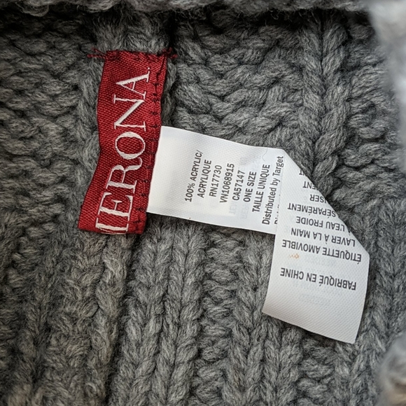 🌟 Merona Gray Beanie Hat - Picture 3 of 4